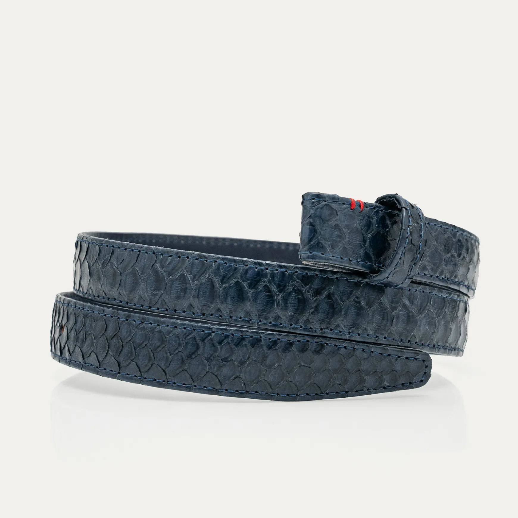 Hot Claris Virot Baby Ceintures Demi Lune Python Navy