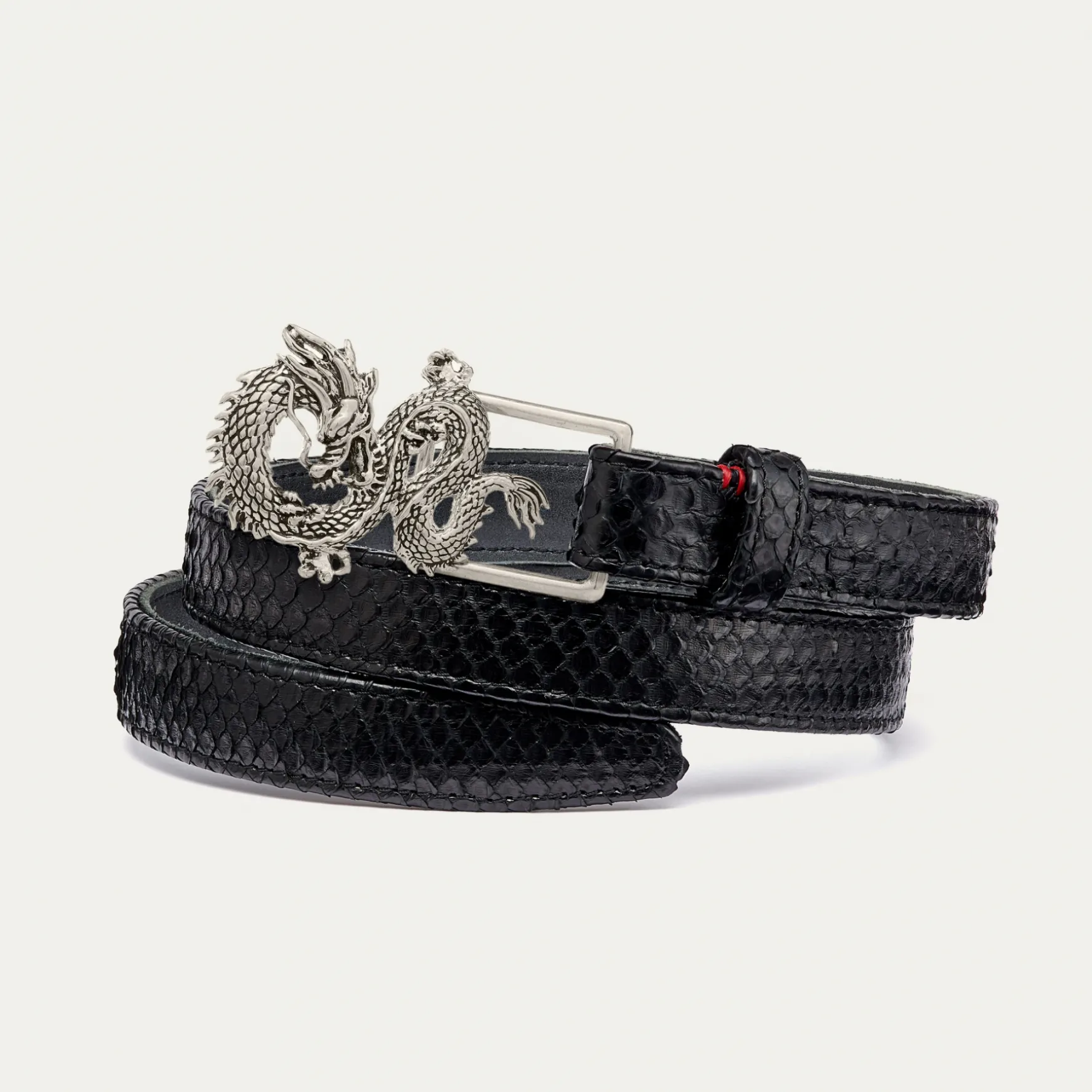 Sale Claris Virot Baby Ceintures Dragon Python Noir