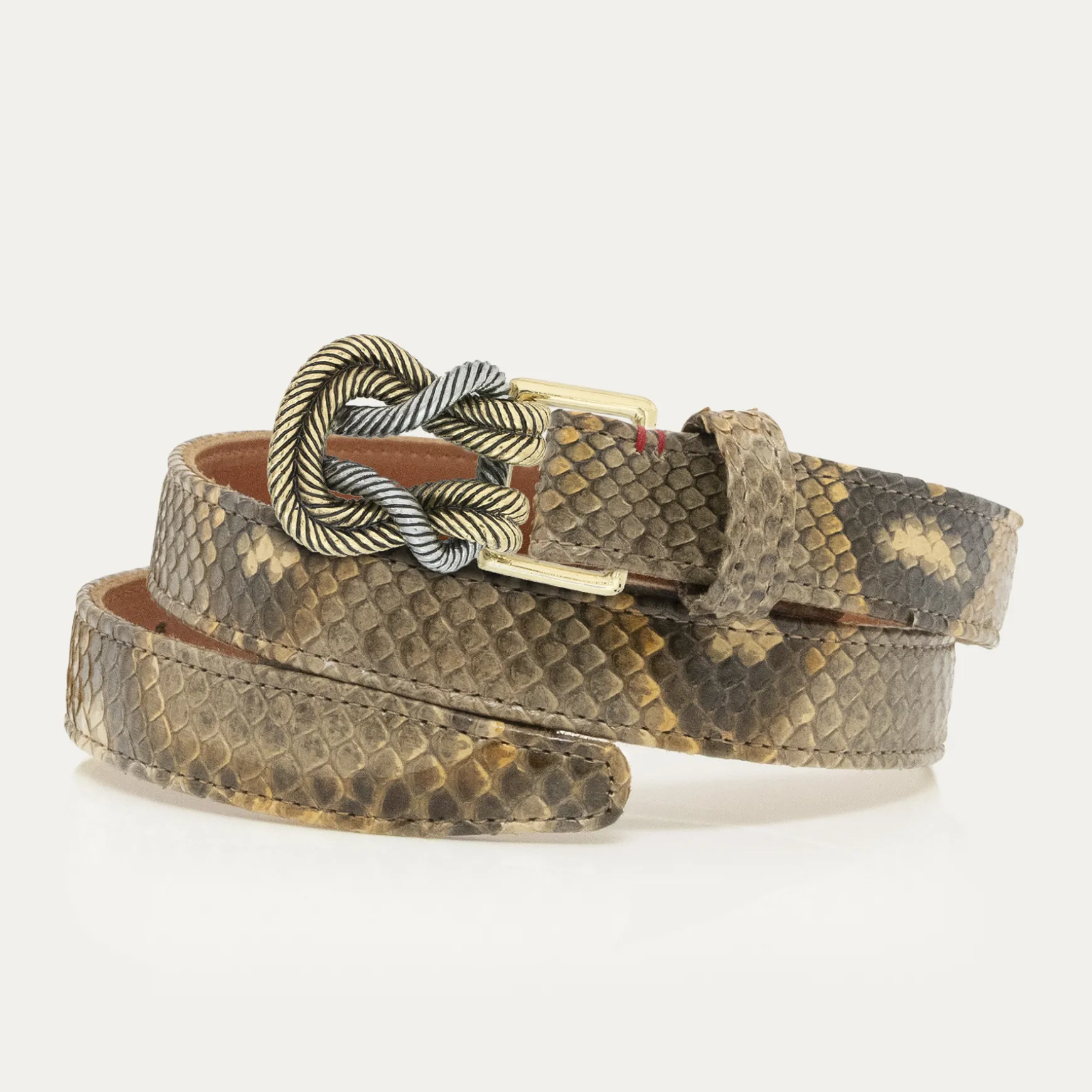 Outlet Claris Virot Baby Ceintures Noeud Python Desert