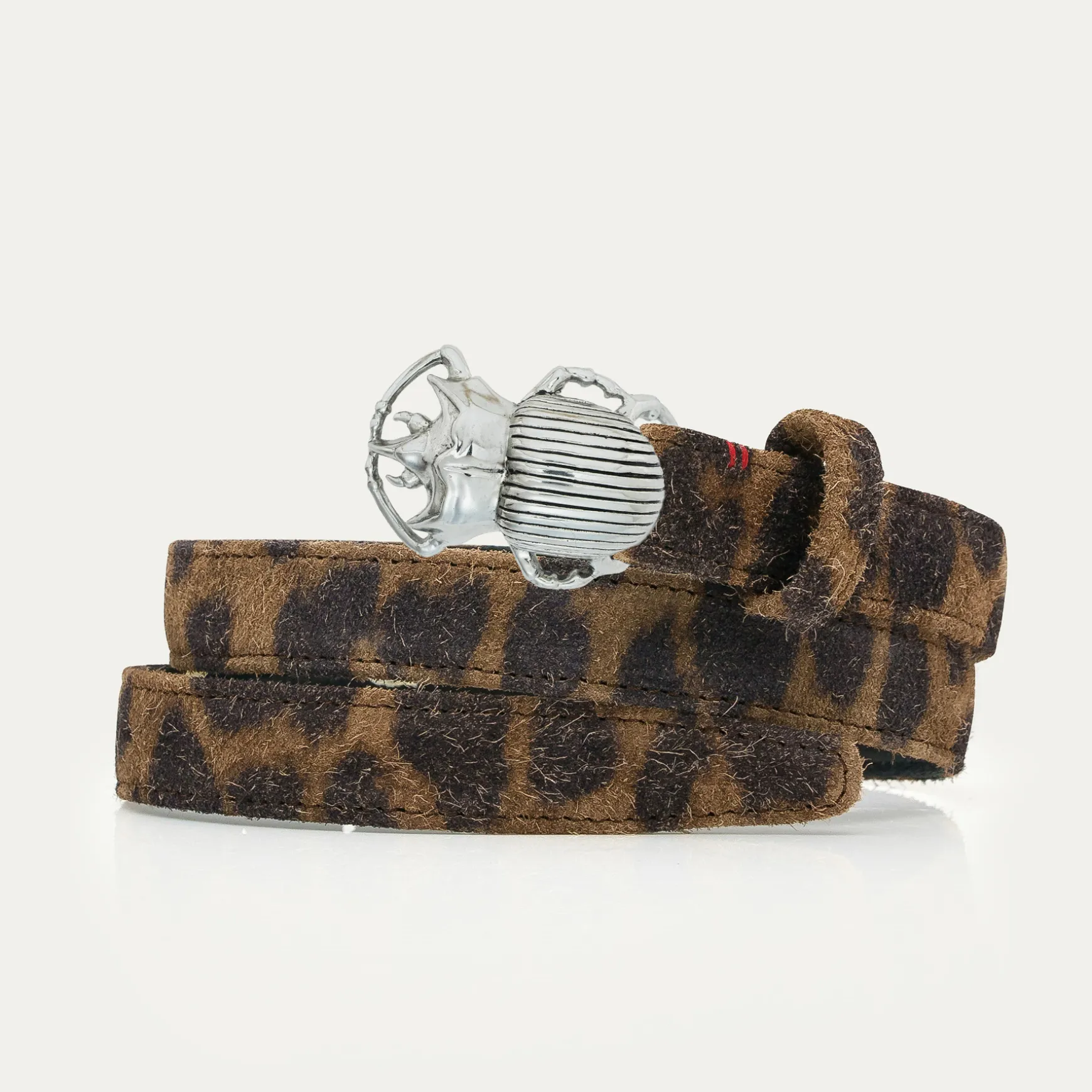 Fashion Claris Virot Baby Ceintures Scarabée Cuir Léo Vintage