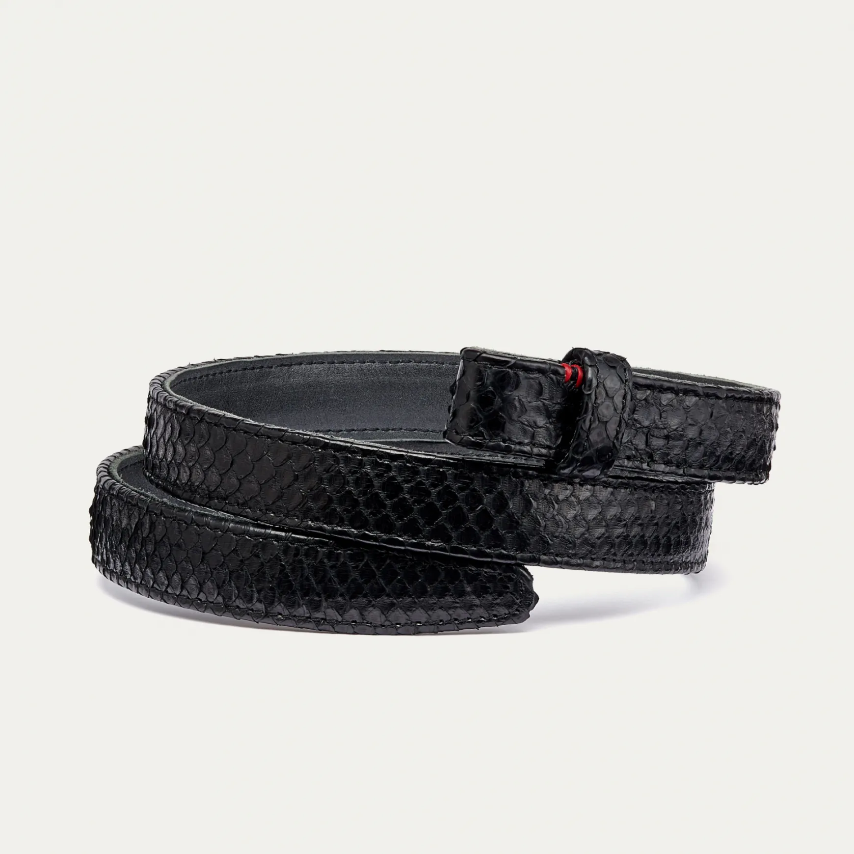 Hot Claris Virot Baby Ceintures Scarabée Python Noir