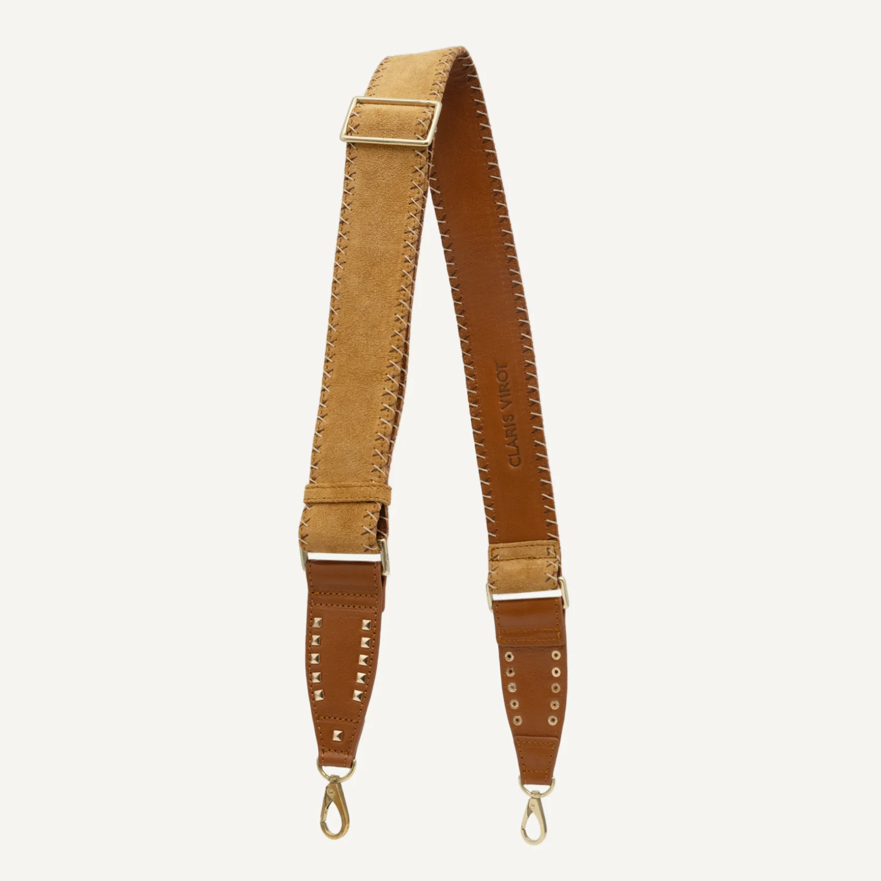 Flash Sale Claris Virot Bandoulière Veau Velours Pécan