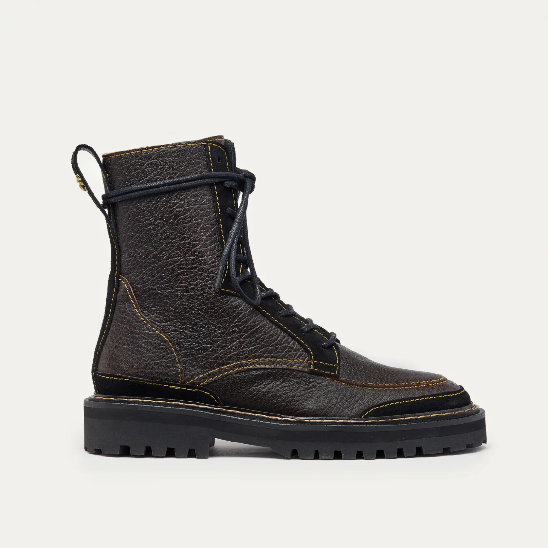 Clearance Claris Virot Bottines Noa Cuir et Suède Noir