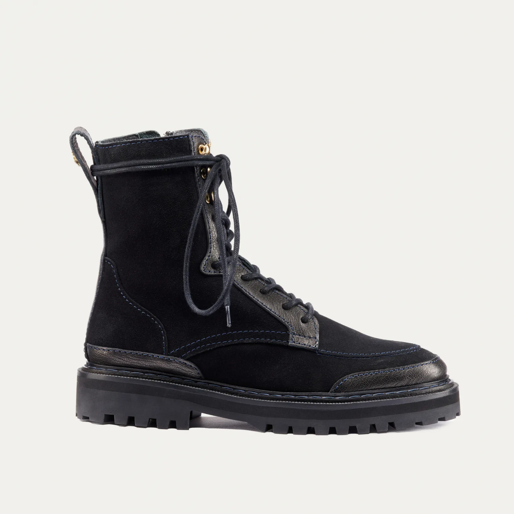 Clearance Claris Virot Bottines Noa Cuir Noir
