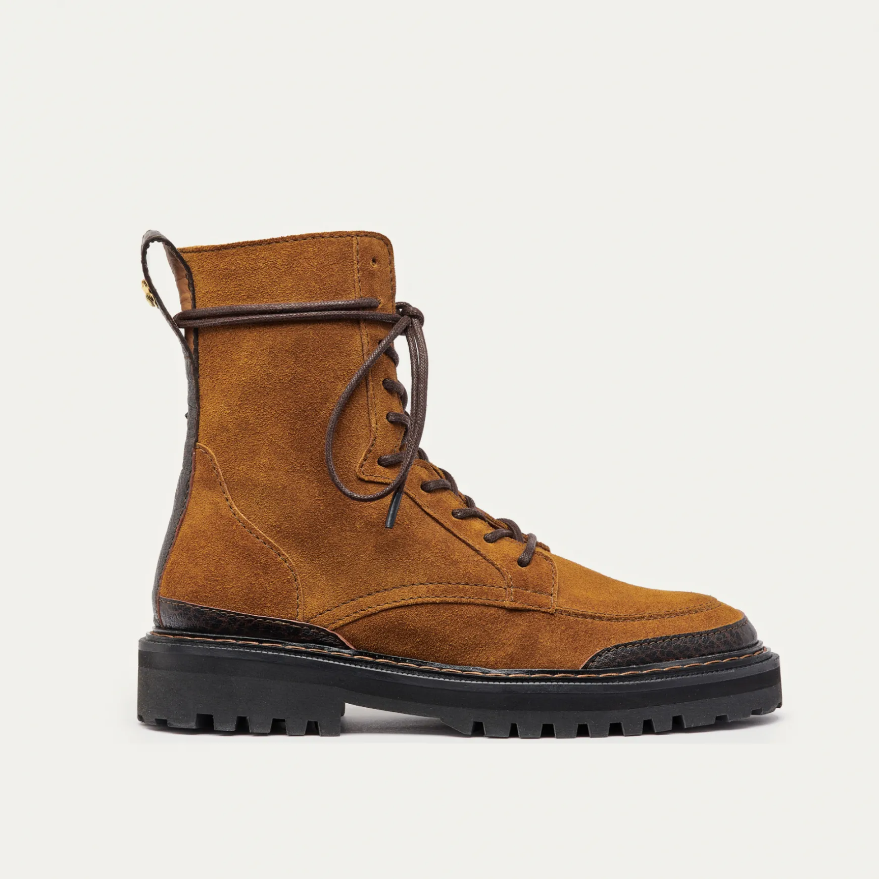 Fashion Claris Virot Bottines Noa Cuir et Suède Tora