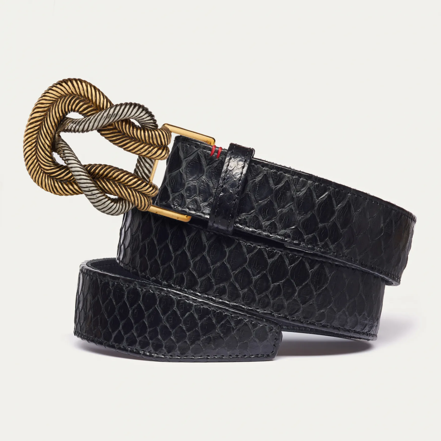 Flash Sale Claris Virot Ceintures Noeud Python Noir