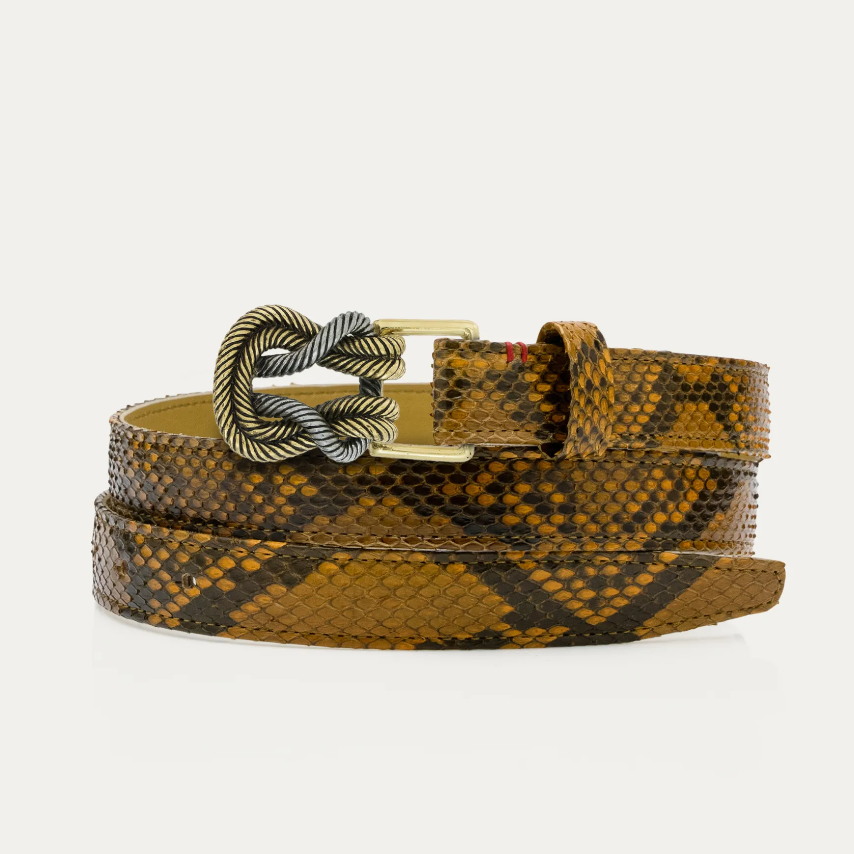 Outlet Claris Virot Ceintures Noeud Python Ranch