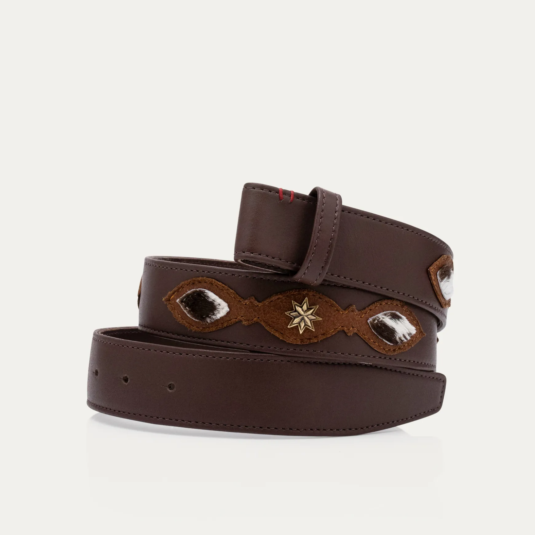 Store Claris Virot Ceintures sans boucle Patchwork Cuirs Rodeo