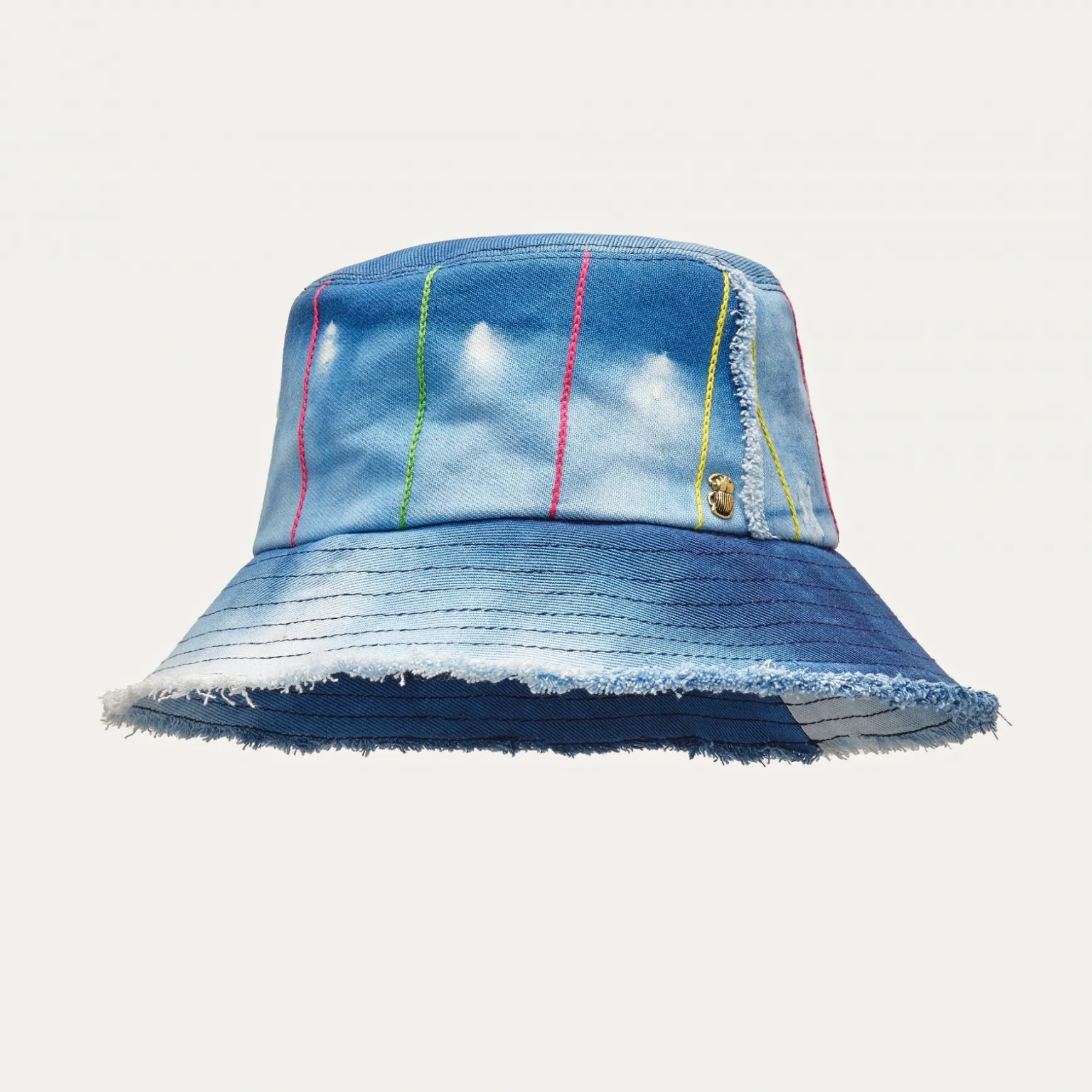 Flash Sale Claris Virot Chapeaux Tissu bogolan indigo