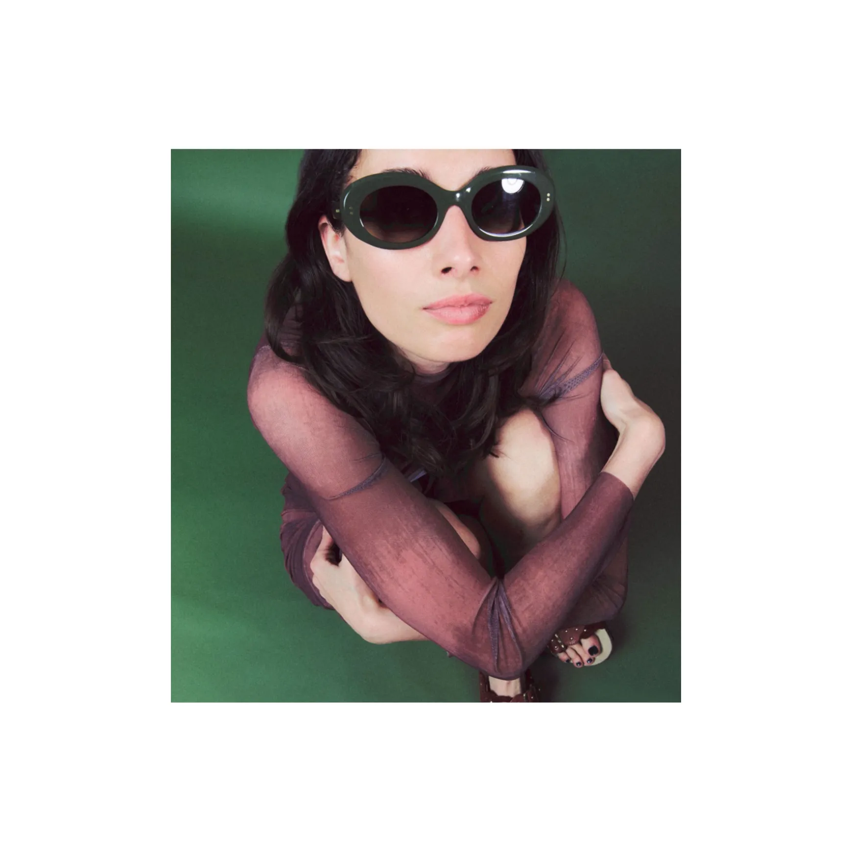 Store Claris Virot Lunettes de Soleil NUSA Epidote