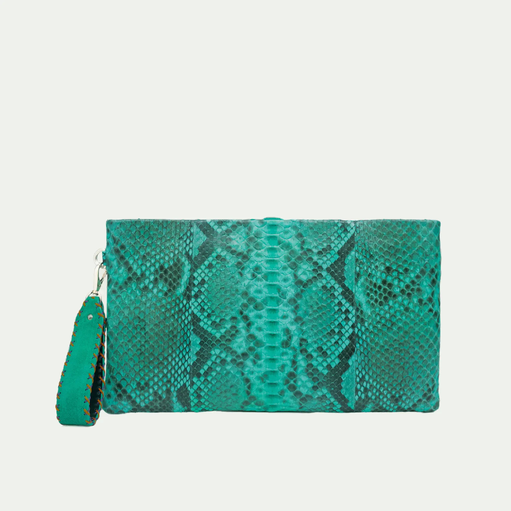 New Claris Virot Pochette Lou Python Tulum