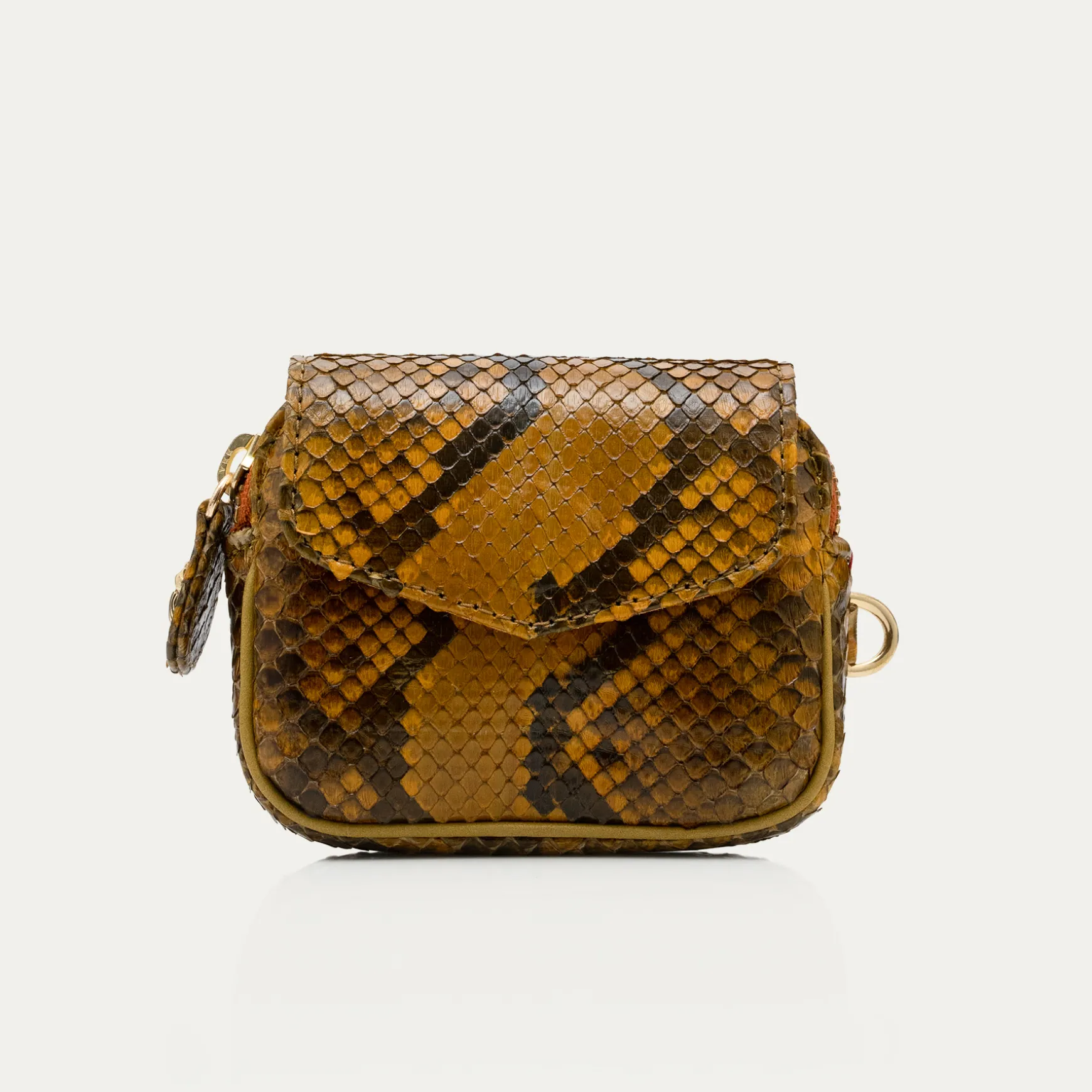Fashion Claris Virot Porte Monnaie Karl Python Ranch