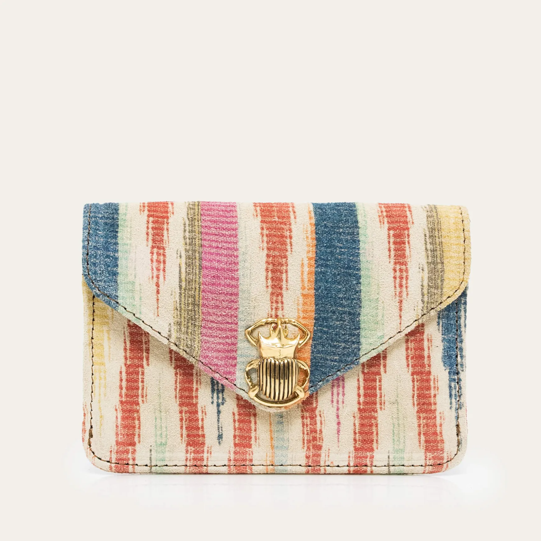 Cheap Claris Virot Portefeuille Alex Veau velours aztec
