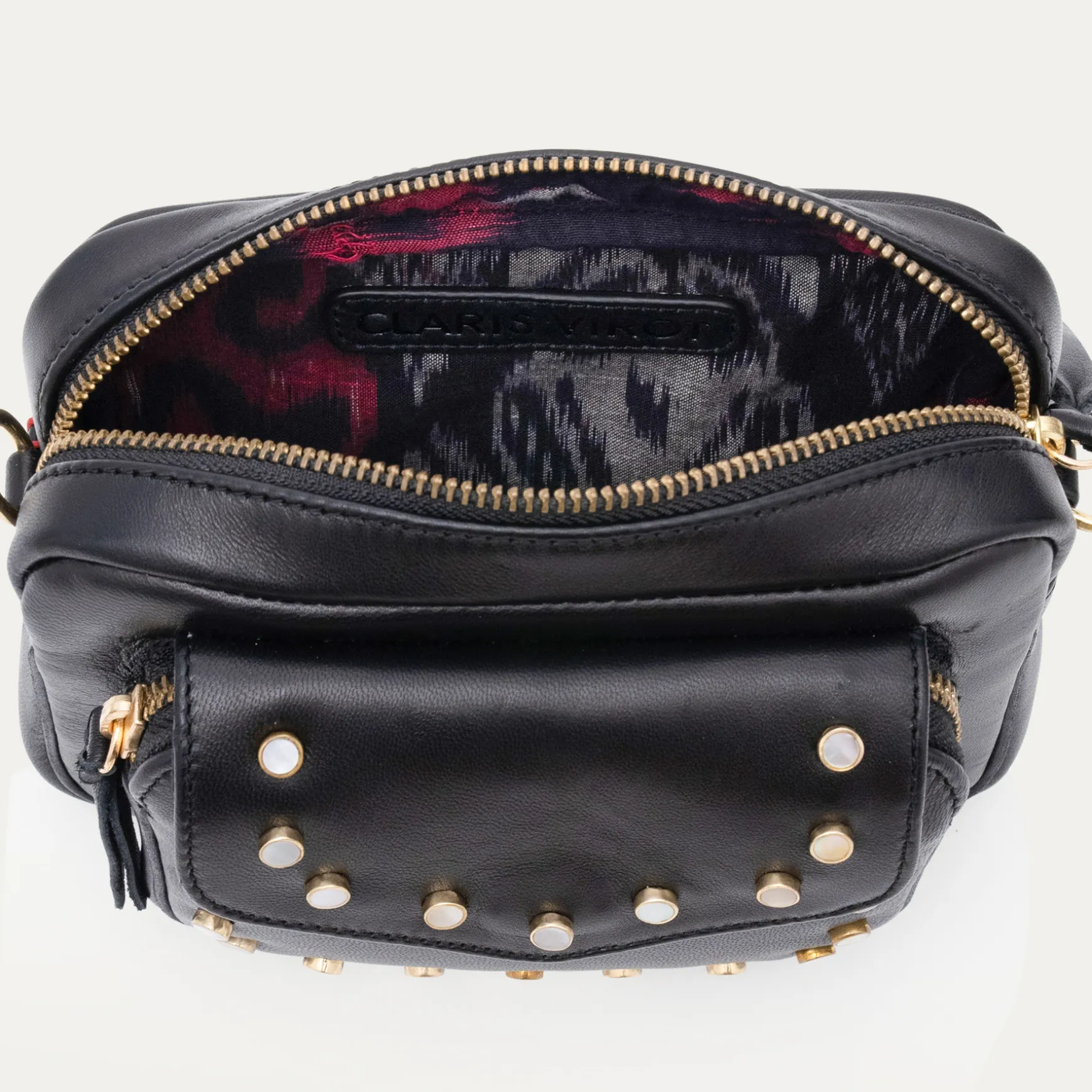 sac_baby_charly_2-17.webp Best Claris Virot Sac Baby Charly Nappa Noir Clous Nacrés