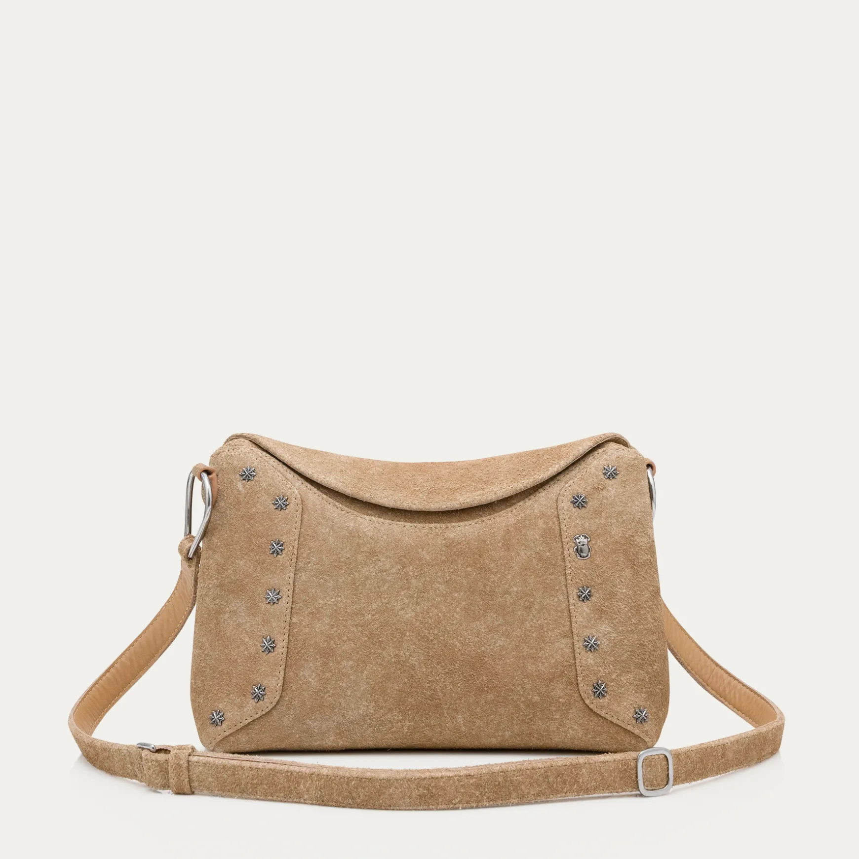 Flash Sale Claris Virot Sac Gaia Cuir Sable Blanc