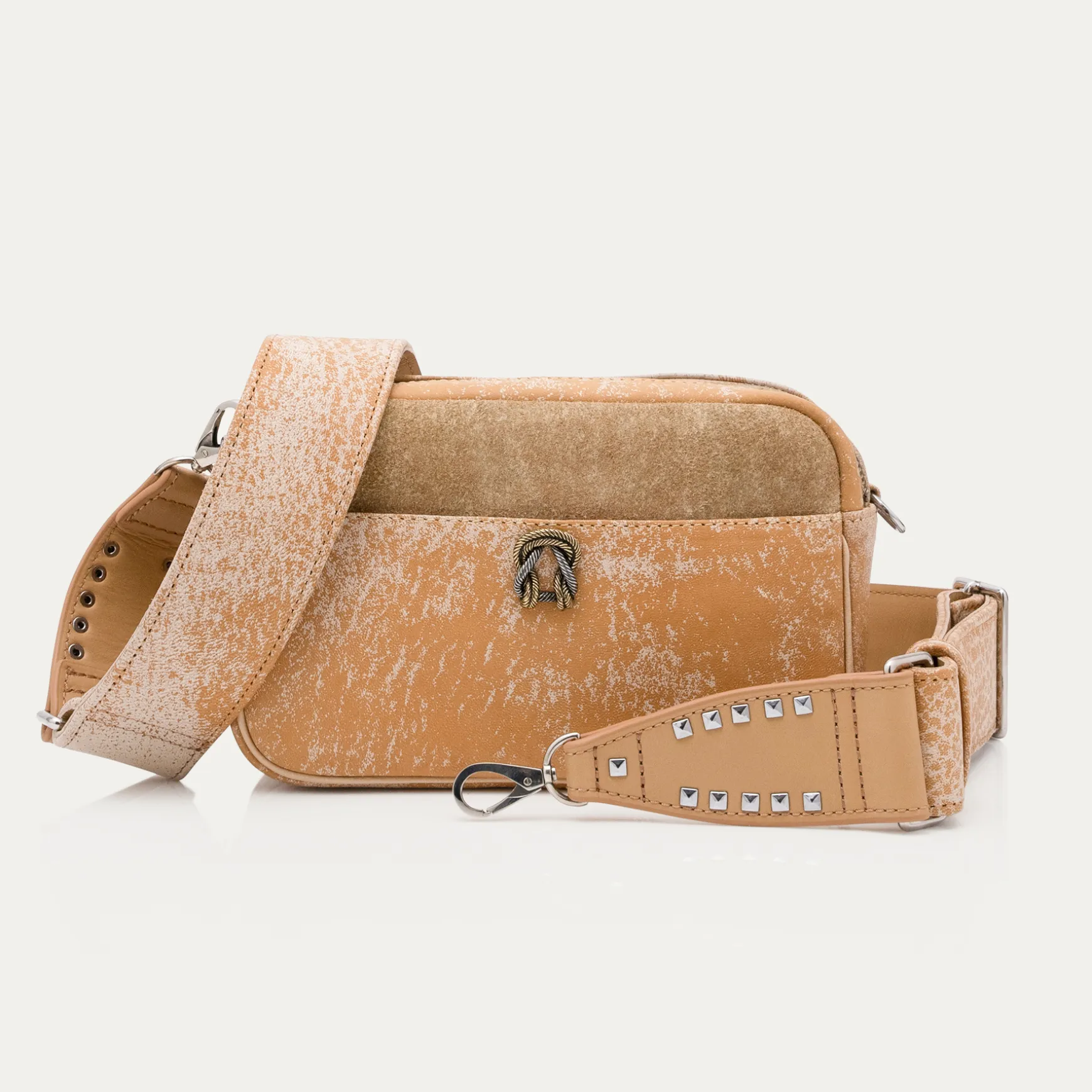 Best Claris Virot Sac Lily Cuir Sable Blanc