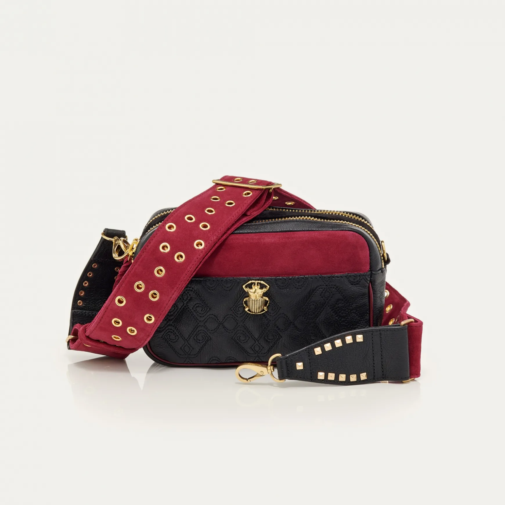 Cheap Claris Virot Sac Lily Cuir reglisse