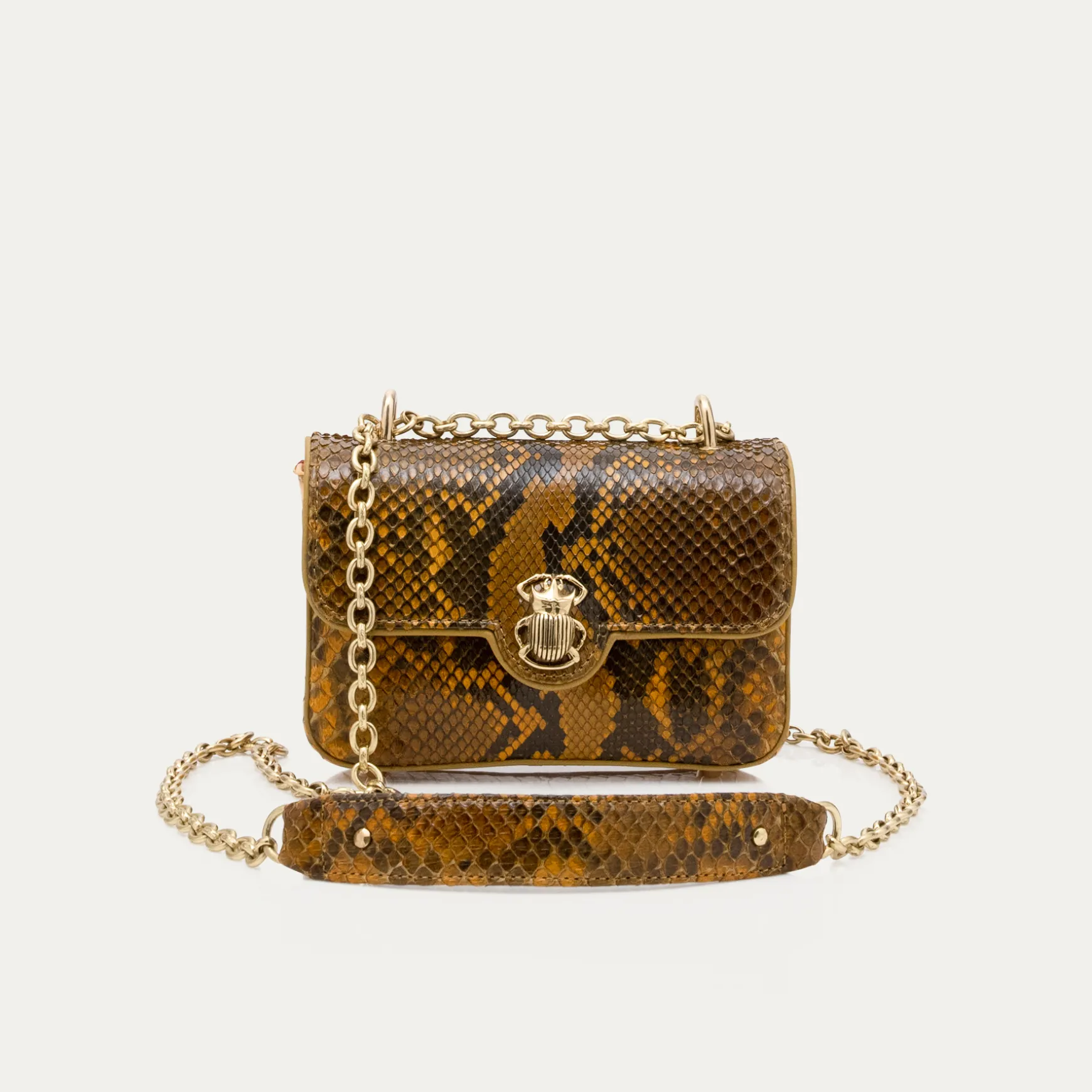 Online Claris Virot Sac Mini Ava Python Ranch