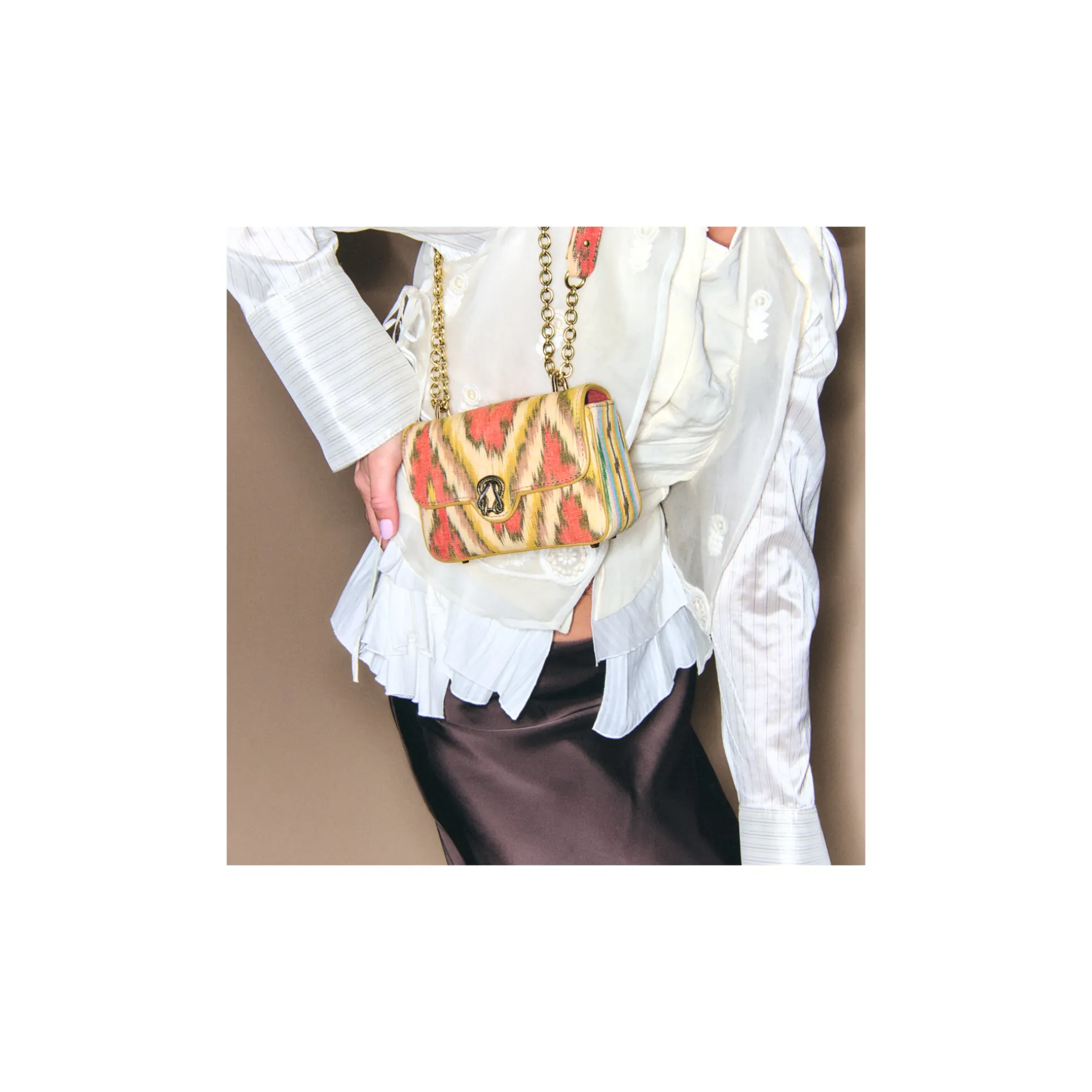 Discount Claris Virot Sac Mini Ava Tissu Lasso